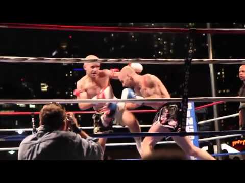 Muay Thai Fight Round 4 - Rumble On The River Main Event - Aug 4, 2011