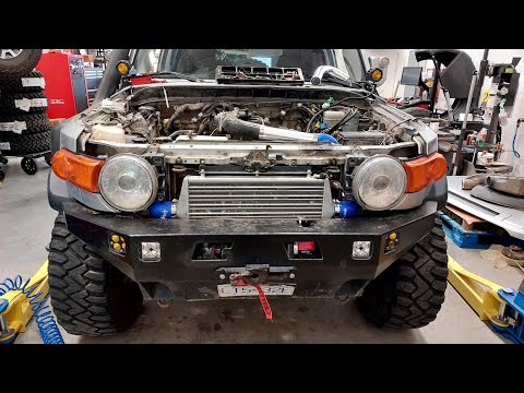 FJ Cruiser Diesel Swap Part 5: Runs And Drives!