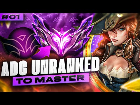 ADC Unranked to Master #1 - How to Play ADC in Low Elo | League of Legends