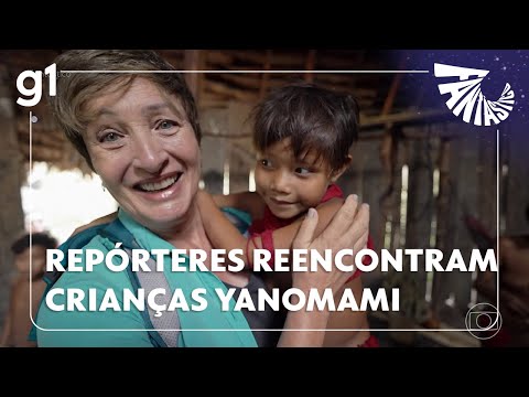 Repórteres reencontram crianças yanomami que comoveram país durante crise humanitária