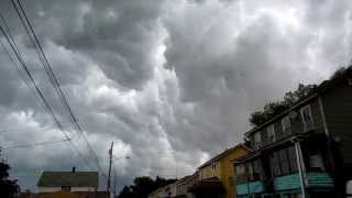 preview picture of video 'Clouds in Ford City, PA'