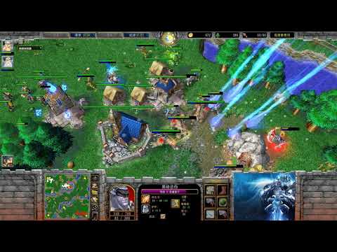 【百人口不自信】魔兽争霸大帝解说 Moon vs Chaemiko TS