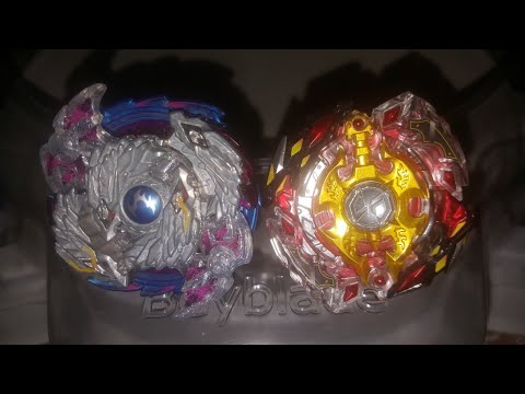 Beyblade Burst Evolution battle: Nightmare Longinus.Ds VS Legend Spriggan.7.Mr!