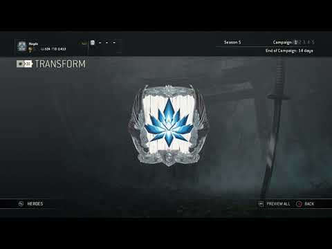 <For Honor></p><p>Lotus Azure Emblem Tutorial.