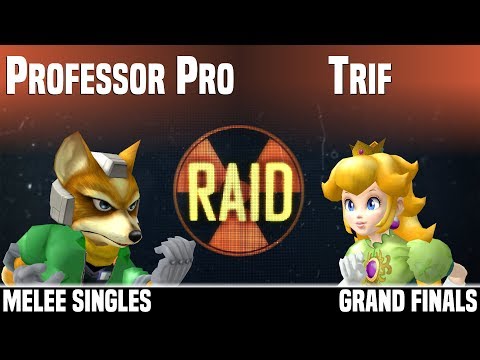 RAID - Professor Pro (Fox) vs vL | Trif (Peach) - MELEE SINGLES - GRAND FINALS