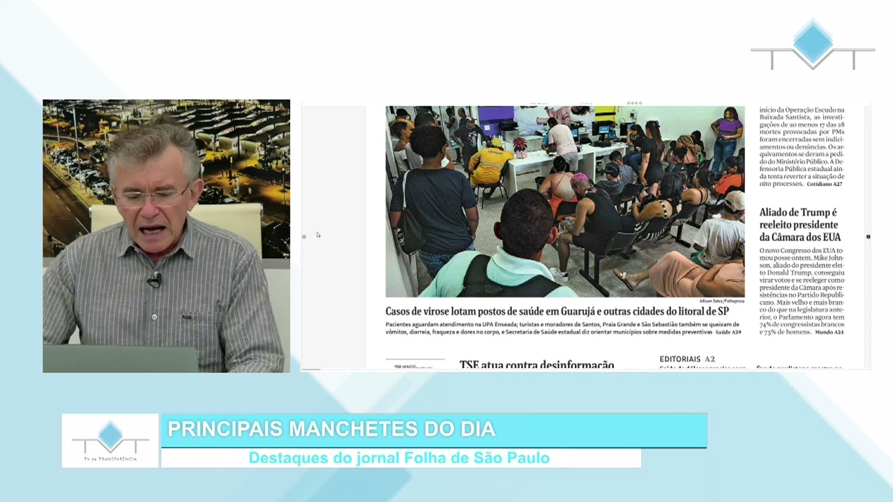 MANCHETES DO DIA 04/01/2025