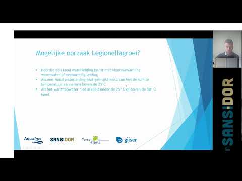 Webinar Legionella beheersing, inzicht infectiepreventie i.r.t. afvoerputjes en HygieneSiphon.