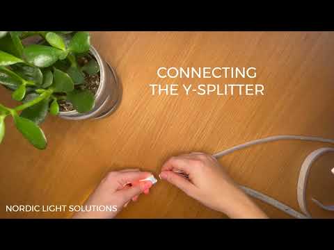 splitting Philips hue lightstrip V4 - Connecting y splitter