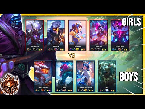 MASCHI VS FEMMINE, CHI VINCERÀ? [BRONZE 1] - League of Legends ITA #2914