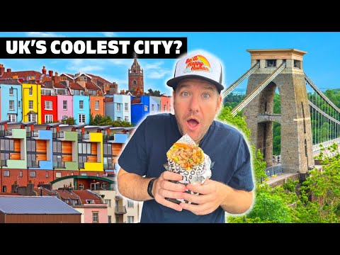 We Visited The UK's Coolest City... BRISTOL?! 😎