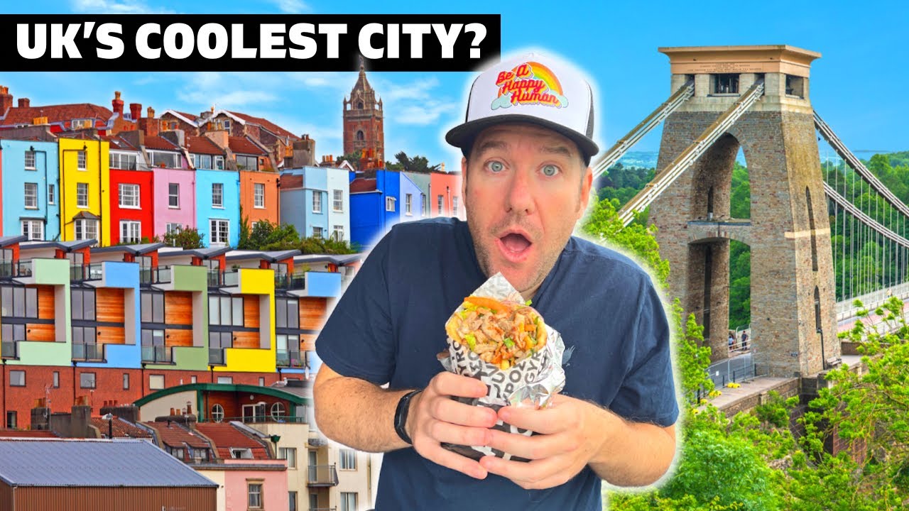 We Visited The UK's Coolest City... BRISTOL?! 😎