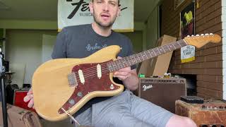 Video thumbnail for 1963 Fender Duo-Sonic - For Sale! by Reverend Guitar Man