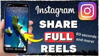 How to Add Full Reel To Instagram Story (2024)