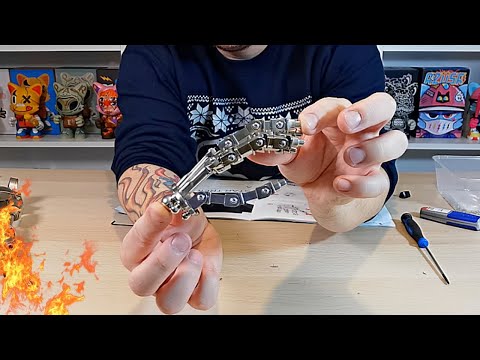 Build The Terminator T-800 Issue 84 - Construct The Left Thumb (Speed Build )