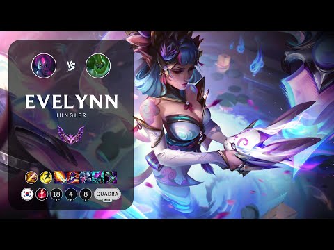 Evelynn Jungle vs Zac - KR Master Patch 14.2