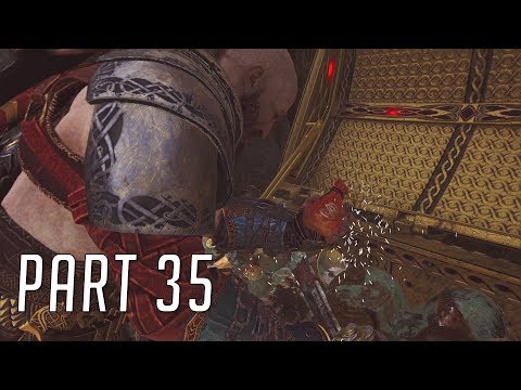 God of War (Hard) 100% Walkthrough 35 (Exploring Shores of Nine)