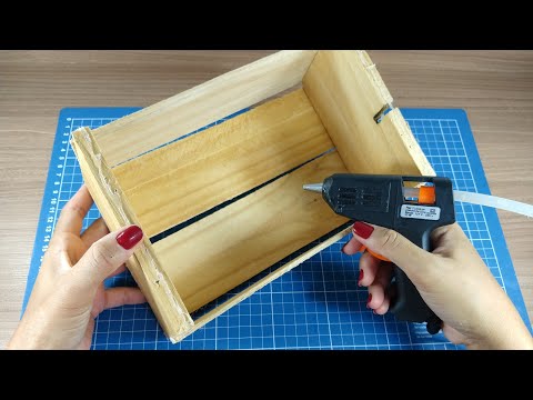 2 IDÉIAS INCRÍVEIS COM CAIXOTE DE MADEIRA ♥️