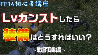 【FF14】初心者講座「Lvカンスト(Lv90)後の装備はこれでOK～考え方とやり方について～」