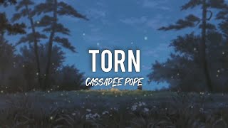 Torn - Cassadee Pope (Lyric Video)