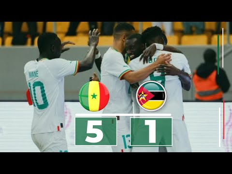 Sénégal vs Mozambique | 5  - 1  | Qualif'