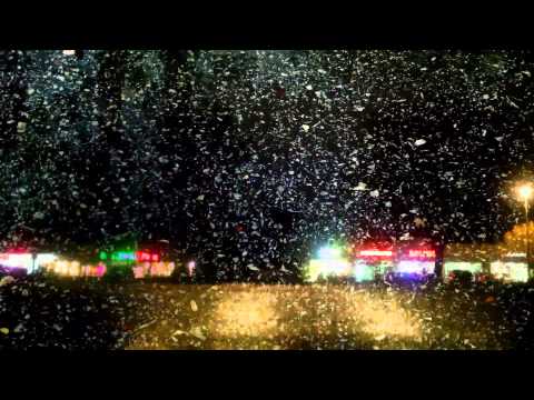 a nest of collage paper soaked in discarded scissors