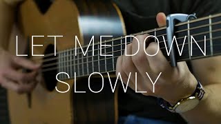 Alec Benjamin - Let Me Down Slowly - Guitar Finger