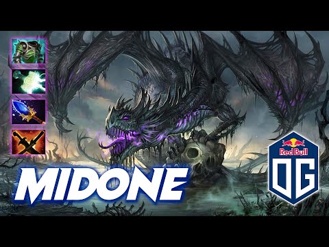 OG.MidOne Dragon Knight - Dota 2 Pro Gameplay [Watch & Learn]