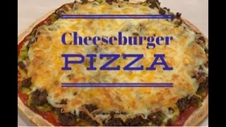 Easy Homemade Cheeseburger Pizza | Cheese Burger Pizza | John Eats Cheap