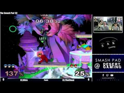 SP13 Pools - CL|Vitro (Marth) vs CL|TheCheat (Luigi)