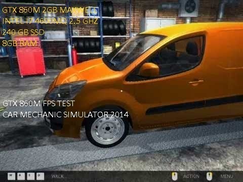 Car Mechanic Simulator 2014 CO Edition FPS TEST