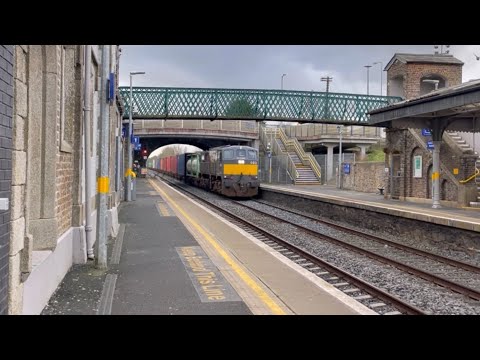 Class 071 No. 083 Passing Newbridge with the IWT Liner | 23rd Feb 2022