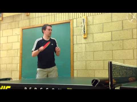 Development work: Forehand topspin, wrist "in"