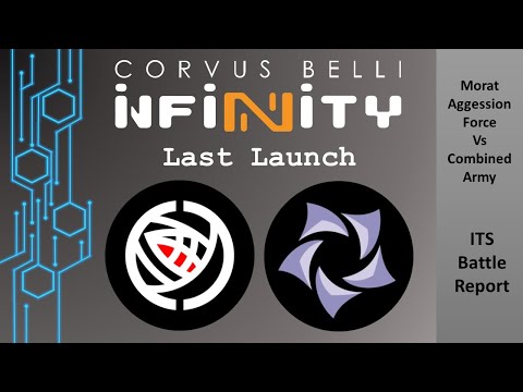 Fast Panda Gaming: Infinity N4 Battle Report - Last Launch (Morat Aggression Force vs Combined Army)