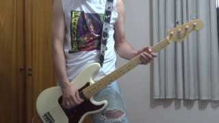 ACID EATERS 11-I Can&#39;t Control Myself - Ramones Bass Cover