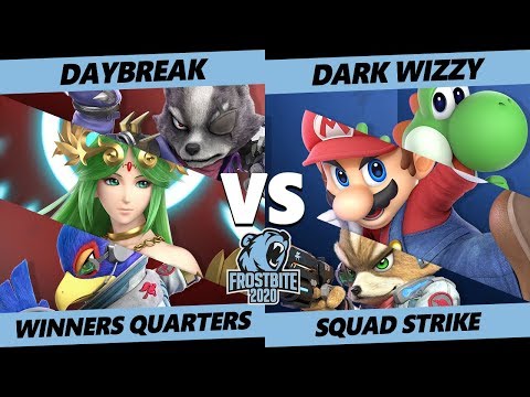 Frostbite 2020 SSBU Winners Quarters - Daybreak Vs. MVG | Dark Wizzy - Smash Ultimate Squad Strike