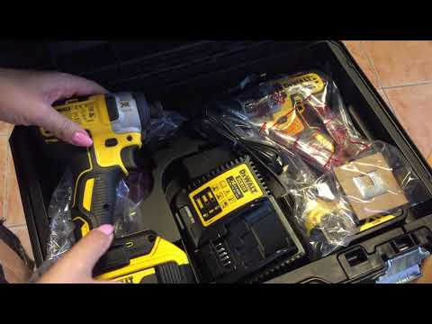 DeWalt  suktuvų rinkinys DCK268P2T-QW (DCD791+DCF887) 2x5.0Ah video