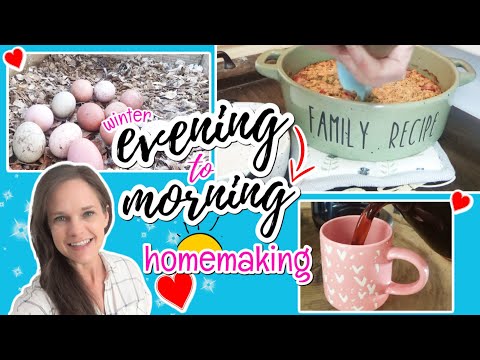 Delicious WARM Winter Breakfast & Kitchen Update! | Baked Strawberries & Cream Oatmeal