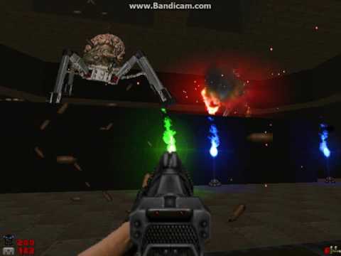 Doom Project Brutality - Cyberdemon VS Spidermastermind (EPIC FIGHT)