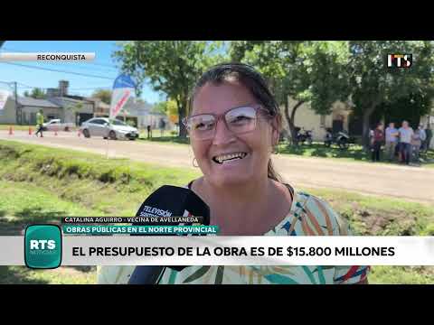OBRAS PÚBLICAS EN EL NORTE PROVINCIAL | “AVANZA LA TERCERA CONEXIÓN ENTRE RECONQUISTA Y AVELLANEDA”