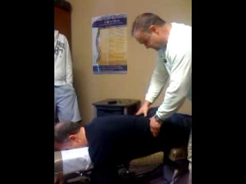 dr. Cutrer getting treatment