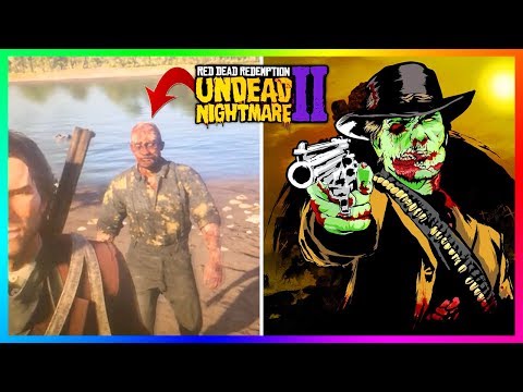 Red Dead Redemption 2 Undead Nightmare - NEW DISCOVERIES! Underwater Zombies, Walking Dead & MORE!