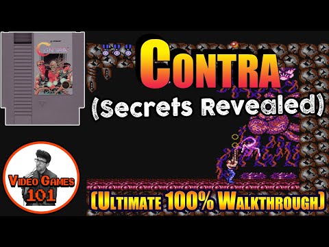 Contra NES Walkthrough | 100% Guide | Video Games 101