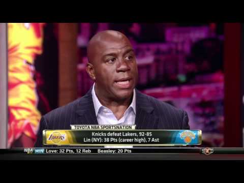 Jeremy Lin ESPN highlights and analysis (Lakers game)