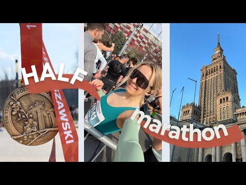 Warsaw Half Marathon 2025 🏃 Complete Race Day Experience | From Bib Pickup to Finish Line