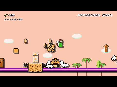 Rogue In The Desert by Mamafanton 🍄 Super Mario Maker 2 ✹Switch✹ #boi