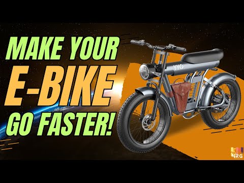 🔥 SPEED UP YOUR EBIKE - TWO WAYS TO MAKE IT GO FASTER