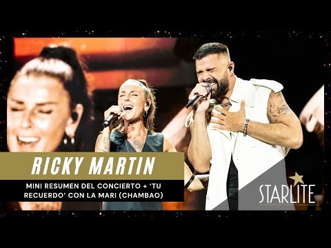 #Starlite2024 | Ricky Martin canta con La Mari (Chambao) tras 7 años sin verse