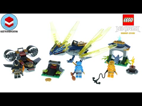 Vidéo LEGO Ninjago 71798 : Le combat du bébé dragon de Nya et Arin