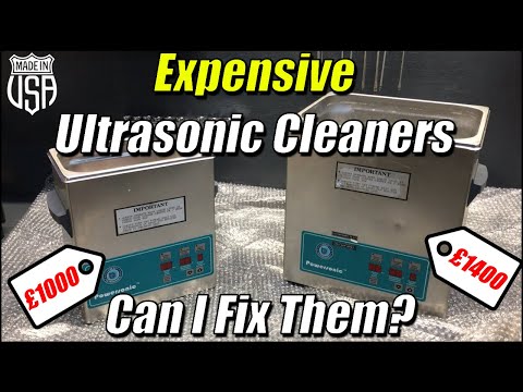 Two Expensive, But Faulty, Crest Powersonic Ultrasonic Cleaners | Can I Fix Them?