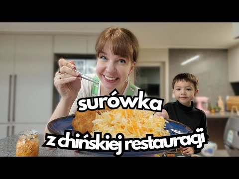 Kultowa surówka z chińskiej restauracji - surówka jak u "Chińczyka" - prosty przepis